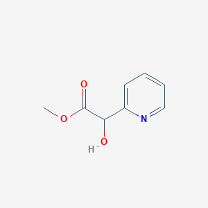 molecular formula C8H9NO3 B2968875 Methyl 2-hydroxy-2-(pyridin-2-yl)acetate CAS No. 347186-93-0