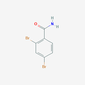 molecular formula C7H5Br2NO B2968935 2,4-Dibromobenzamide CAS No. 874522-46-0