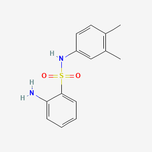 2-Amino-N-(3,4-dimethylphenyl)benzenesulfonamide