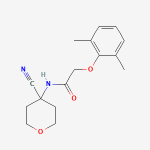 N-(4-Cyanooxan-4-YL)-2-(2,6-dimethylphenoxy)acetamide