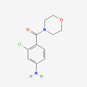 3-Chloro-4-(morpholin-4-ylcarbonyl)aniline