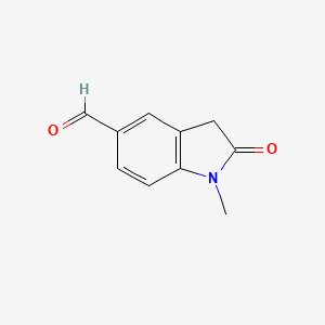 1-Methyl-2-oxo-2,3-dihydro-1H-indole-5-carbaldehyde