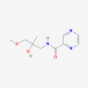 N-(2-hydroxy-3-methoxy-2-methylpropyl)pyrazine-2-carboxamide