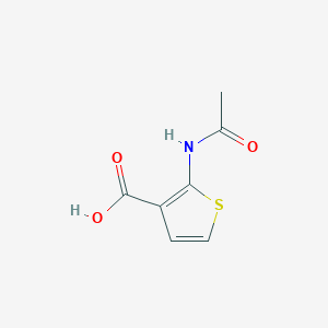 molecular formula C7H7NO3S B2969412 2-Acetamidothiophene-3-carboxylic acid CAS No. 51419-38-6