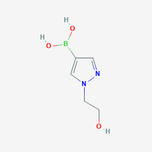 (1-(2-Hydroxyethyl)-1H-pyrazol-4-yl)boronic acid