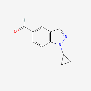 1-Cyclopropyl-1H-indazole-5-carbaldehyde