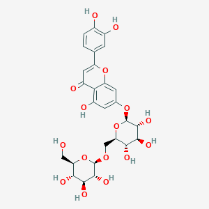 molecular formula C27H30O16 B2969629 luteolin-7-O-gentiobioside CAS No. 70855-41-3