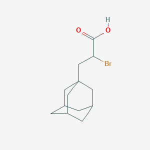 3-(1-Adamantyl)-2-bromopropanoic acid
