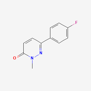 6-(4-Fluorophenyl)-2-methylpyridazin-3-one