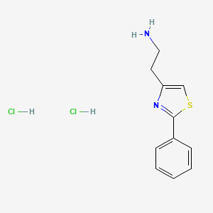 2-(2-Phenylthiazol-4-yl)ethanamine dihydrochloride