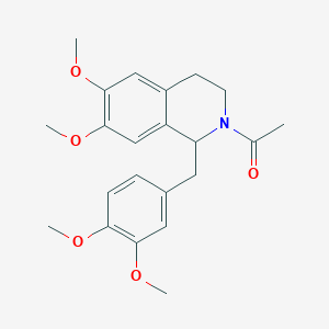 molecular formula C22H27NO5 B029701 N-Acetylnorlaudanosine CAS No. 31537-71-0