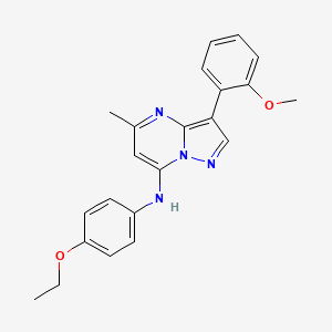 N-(4-ethoxyphenyl)-3-(2-methoxyphenyl)-5-methylpyrazolo[1,5-a]pyrimidin-7-amine