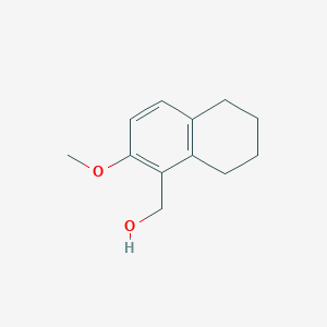 B2970520 (2-Methoxy-5,6,7,8-tetrahydronaphthalen-1-yl)methanol CAS No. 856198-62-4