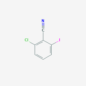 molecular formula C7H3ClIN B029706 2-Chloro-6-iodobenzonitrile CAS No. 89642-53-5
