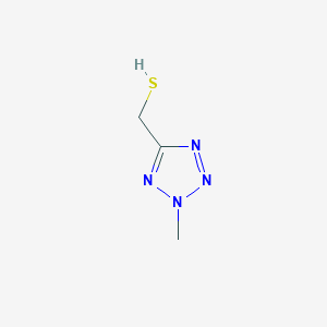 molecular formula C3H6N4S B2970671 (2-methyl-2H-1,2,3,4-tetrazol-5-yl)methanethiol CAS No. 148234-70-2
