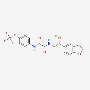 N1-(2-(2,3-dihydrobenzofuran-5-yl)-2-hydroxyethyl)-N2-(4-(trifluoromethoxy)phenyl)oxalamide