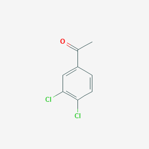 molecular formula C8H6Cl2O B029711 3',4'-二氯苯乙酮 CAS No. 2642-63-9