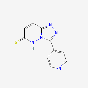 3-(Pyridin-4-yl)-[1,2,4]triazolo[4,3-b]pyridazine-6-thiol