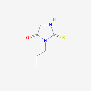 1-propyl-2-sulfanyl-4,5-dihydro-1H-imidazol-5-one