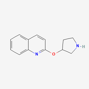 3-(2-Quinolinyloxy)-pyrrolidine