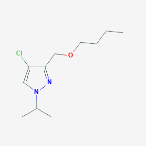 3-(butoxymethyl)-4-chloro-1-isopropyl-1H-pyrazole