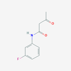 molecular formula C10H10FNO2 B2971241 N-(3-fluorophenyl)-3-oxobutanamide CAS No. 52173-35-0