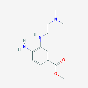 Methyl 4-amino-3-[2-(dimethylamino)ethylamino]benzoate