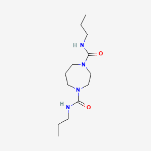 N-propyl(4-(N-propylcarbamoyl)(1,4-diazaperhydroepinyl))formamide