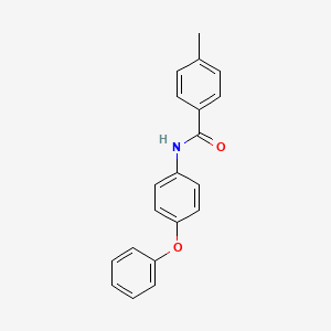 4-methyl-N-(4-phenoxyphenyl)benzamide