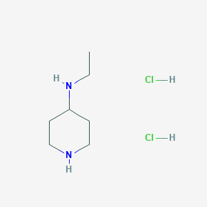 molecular formula C7H18Cl2N2 B2971450 N-Ethylpiperidine-4-amine dihydrochloride CAS No. 1233953-08-6