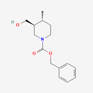 trans-Benzyl 3-(hydroxymethyl)-4-methylpiperidine-1-carboxylate