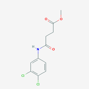Methyl 4-(3,4-dichloroanilino)-4-oxobutanoate