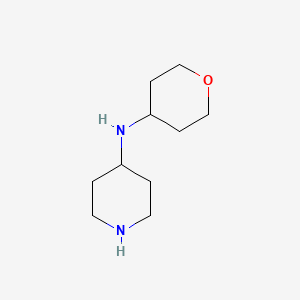 molecular formula C10H20N2O B2971669 N-(oxan-4-yl)piperidin-4-amine CAS No. 914654-73-2