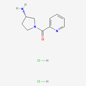 (S)-(3-Aminopyrrolidin-1-yl)(pyridin-2-yl)methanone dihydrochloride