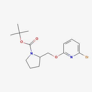 tert-Butyl 2-(((6-bromopyridin-2-yl)oxy)methyl)pyrrolidine-1-carboxylate