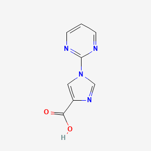1-(Pyrimidin-2-yl)-1H-imidazole-4-carboxylic acid