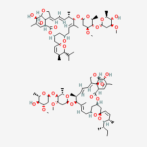 molecular formula C95H142O28 B2971832 avermectin B1 CAS No. 65195-55-3; 71751-41-2