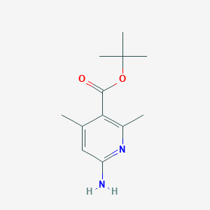 Tert-butyl 6-amino-2,4-dimethylpyridine-3-carboxylate
