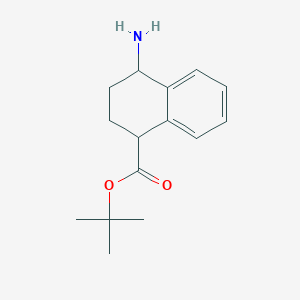 Tert-butyl 4-amino-1,2,3,4-tetrahydronaphthalene-1-carboxylate