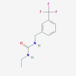 1-Ethyl-3-[[3-(trifluoromethyl)phenyl]methyl]urea
