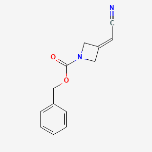 Benzyl 3-(cyanomethylene)azetidine-1-carboxylate