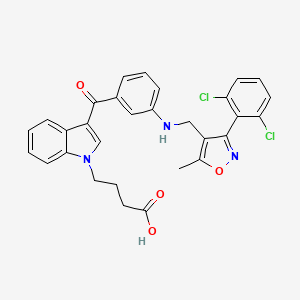 molecular formula C30H25Cl2N3O4 B2972142 DS16570511 