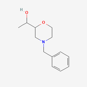 1-(4-Benzylmorpholin-2-yl)ethanol