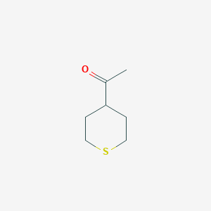 molecular formula C7H12OS B2972171 1-(Thian-4-yl)ethan-1-one CAS No. 32358-89-7
