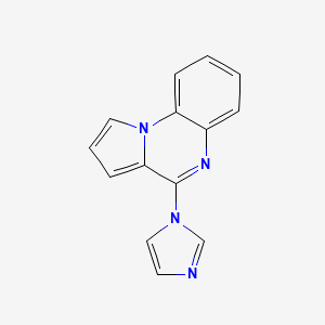 4-(1H-imidazol-1-yl)pyrrolo[1,2-a]quinoxaline