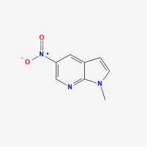 1-Methyl-5-nitro-1H-pyrrolo[2,3-b]pyridine