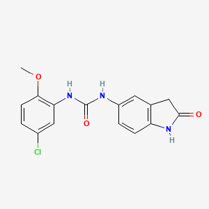 1-(5-Chloro-2-methoxyphenyl)-3-(2-oxoindolin-5-yl)urea