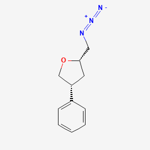 (2S,4R)-2-(Azidomethyl)-4-phenyloxolane