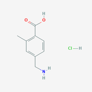 4-(Aminomethyl)-2-methylbenzoic acid hydrochloride