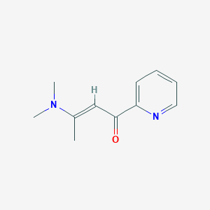 molecular formula C11H14N2O B2972882 (2E)-3-(dimethylamino)-1-(pyridin-2-yl)but-2-en-1-one CAS No. 112677-15-3